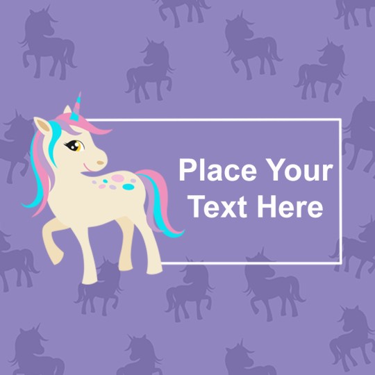 Avery pony template design