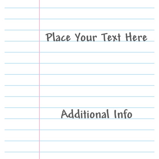 Avery notepaper template design
