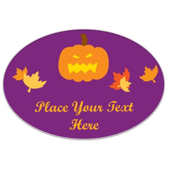 Avery Pumpkin Halloween Template Design