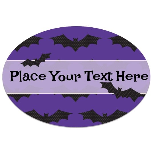 Avery Batty Halloween Template Design