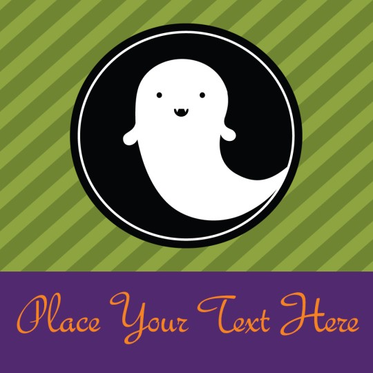 Avery Halloween Ghost Template Design