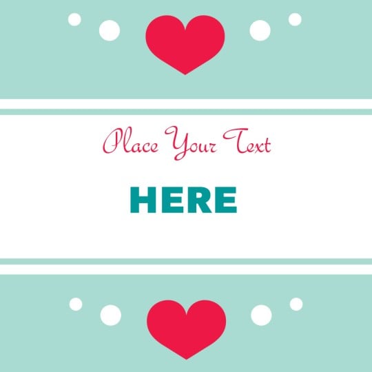 Avery Valentines Template Design