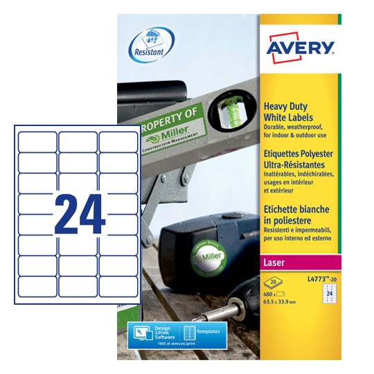 Heavy Duty Labels | Avery