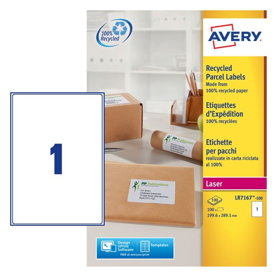 FSC Certified Parcel Labels | Avery