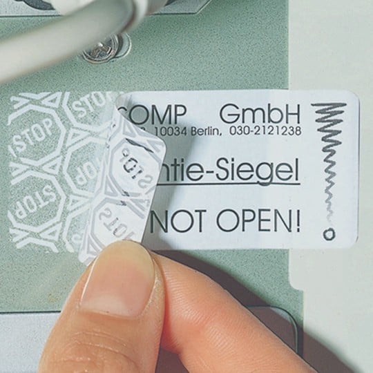 Anti Tamper Labels