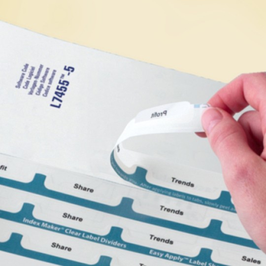 Avery Dividers