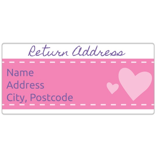 Avery Design Template for return address label