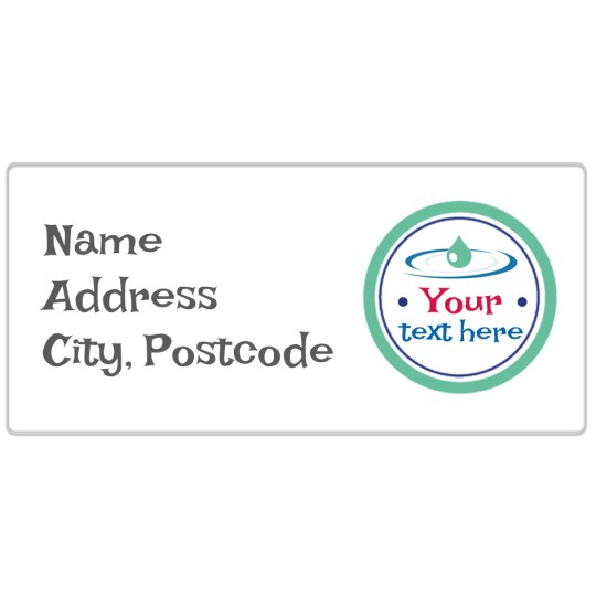 Avery Address Label template for Beauty Company