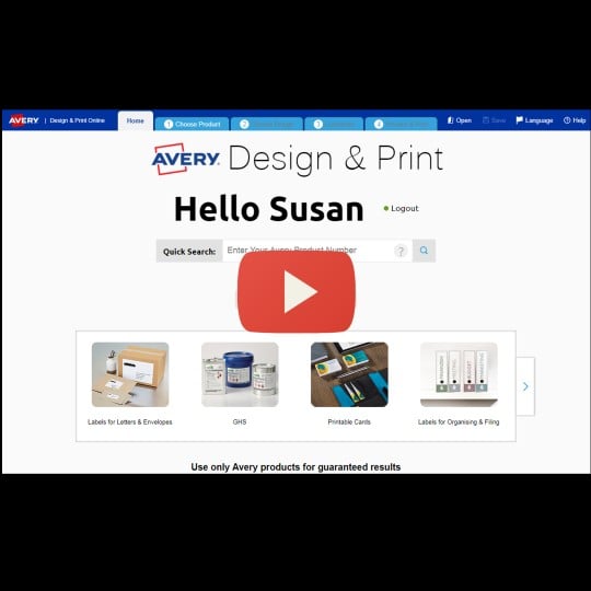Avery Demo videos