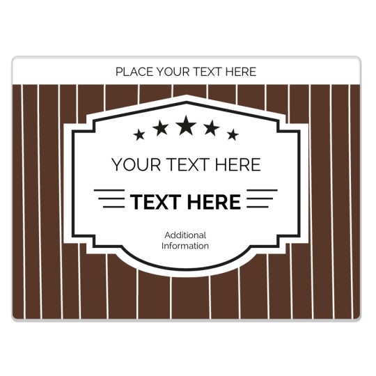Avery Bottle Template for Personalised Gifts