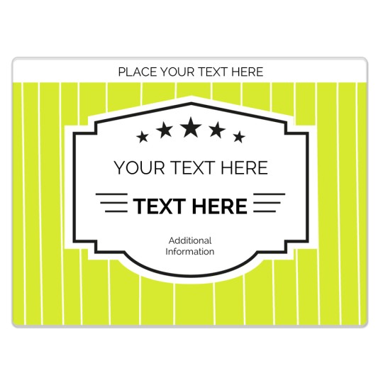 Avery Bottle Template for Personalised Gifts