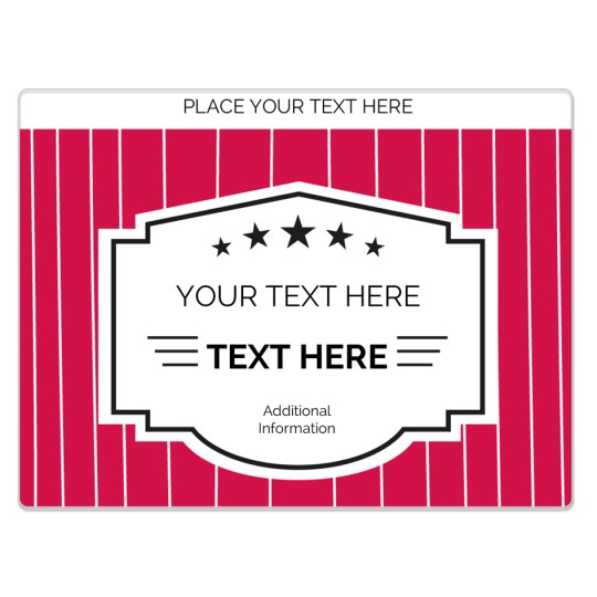 Avery Bottle Template for Personalised Gifts