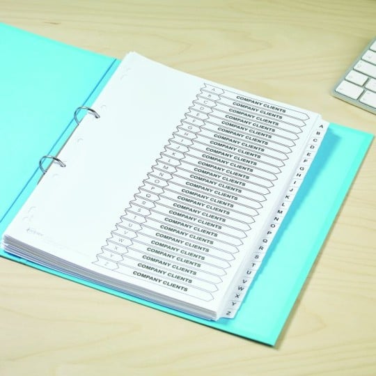 Avery Mylar Dividers
