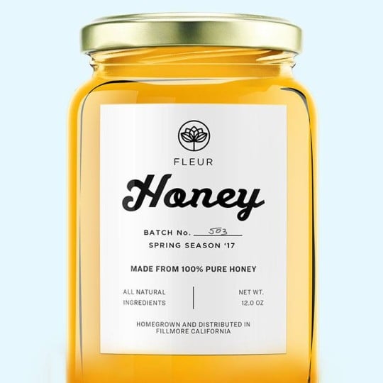 Avery Label for Honey