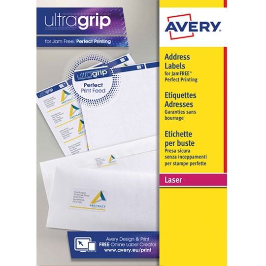Address labels_ultragrip