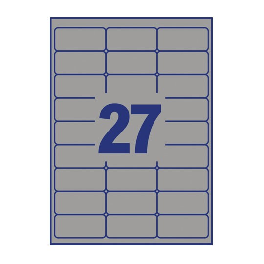 silver resistant labels | Avery