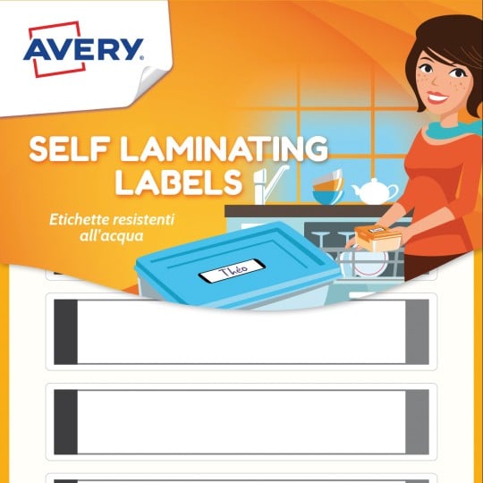 Avery Self-Laminating Labels