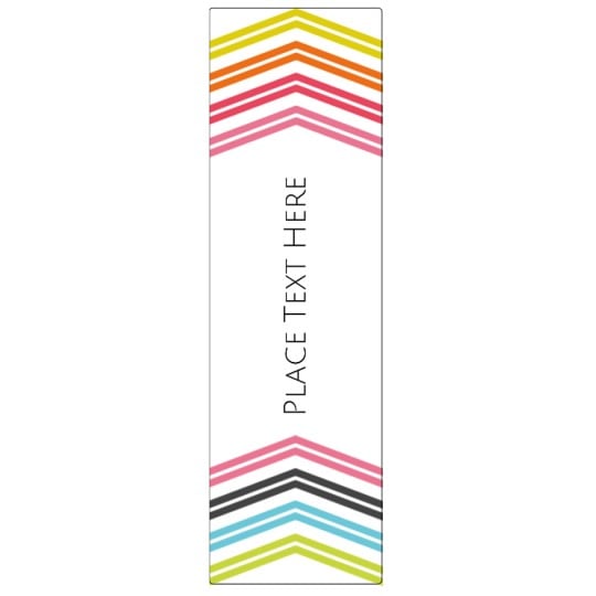 This Avery Filing label Chevron design helps you organise beautifully