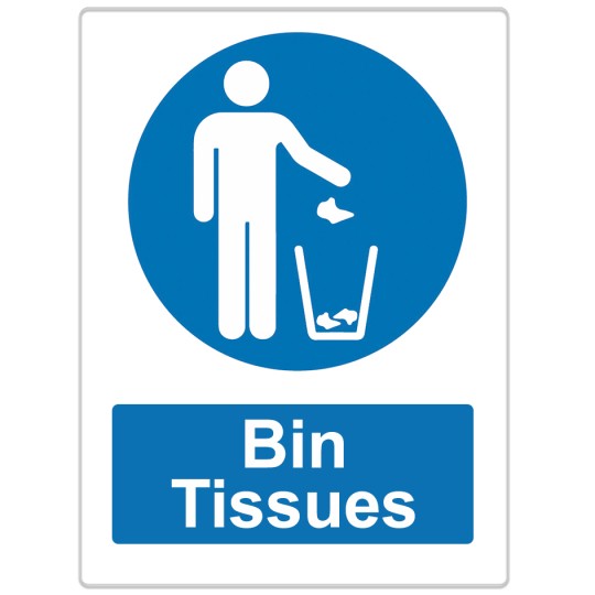 Avery Template Bin Tissues Sign