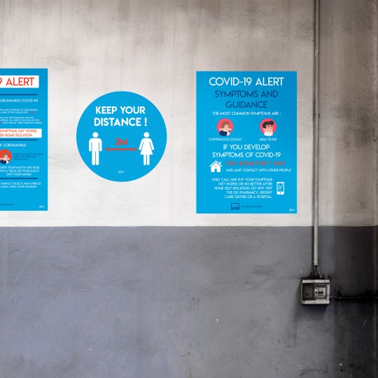 COVBGA3 Coronavirus Business Guidance A3 Poster