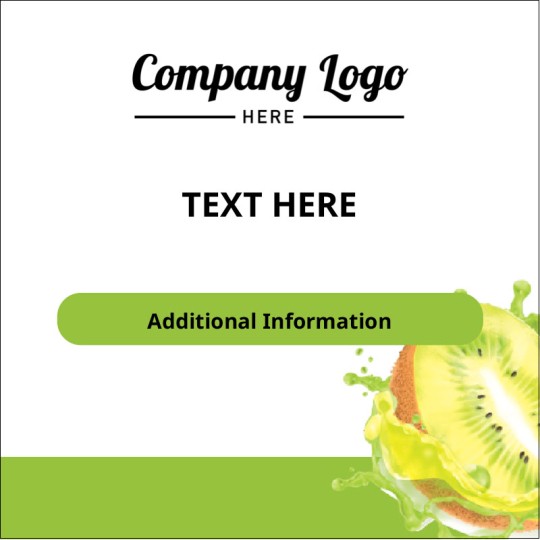 Avery Kiwi Hand Sanitiser Design Template