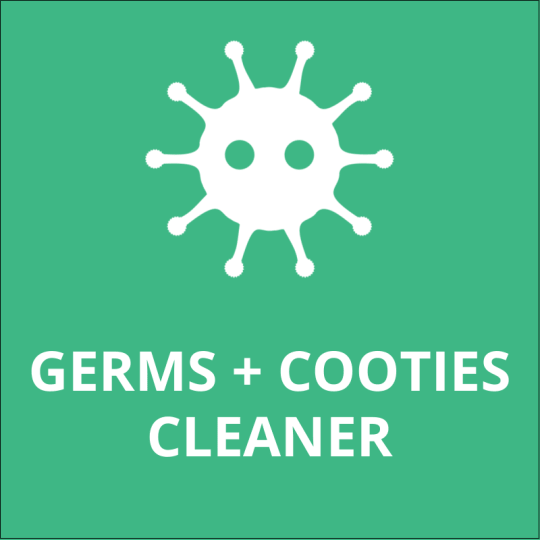 Avery Germs and Cooties Hand Sanitiser Design Template