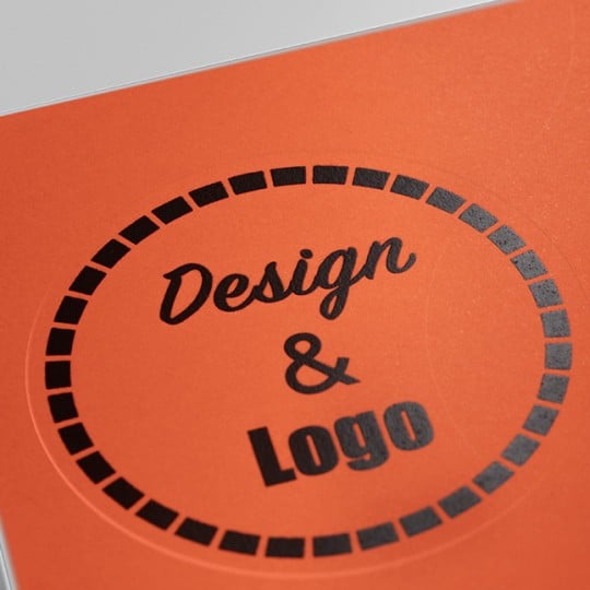 Red Paper Labels