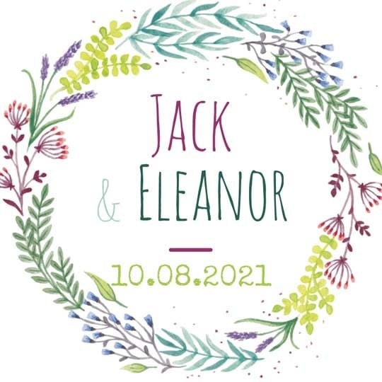 wedding date reef design