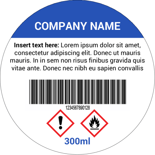Avery CLP Label Design Template