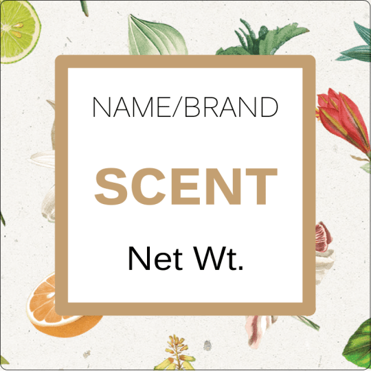 Avery fruity product label template design