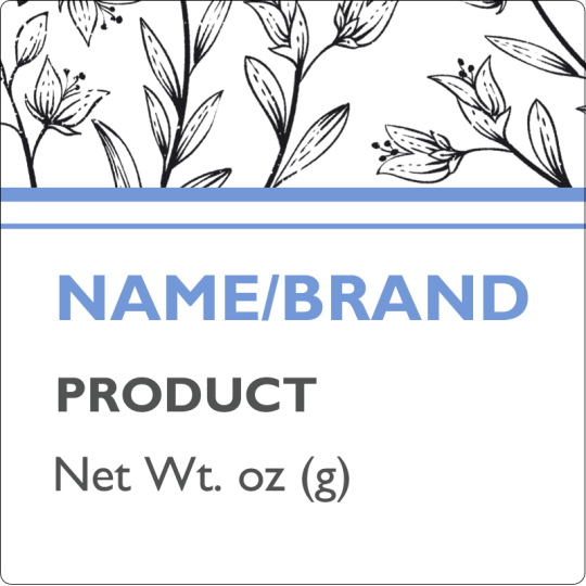 Avery Vintage Floral Design template
