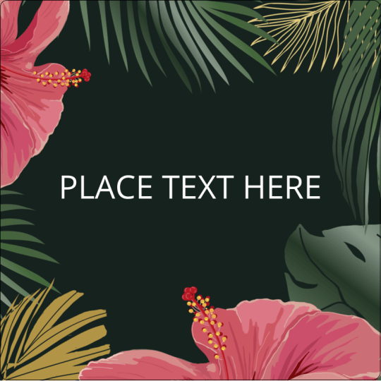 Avery Tropical Product Label Design
