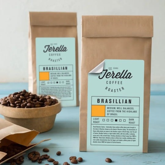 Removable Coffee Labels
