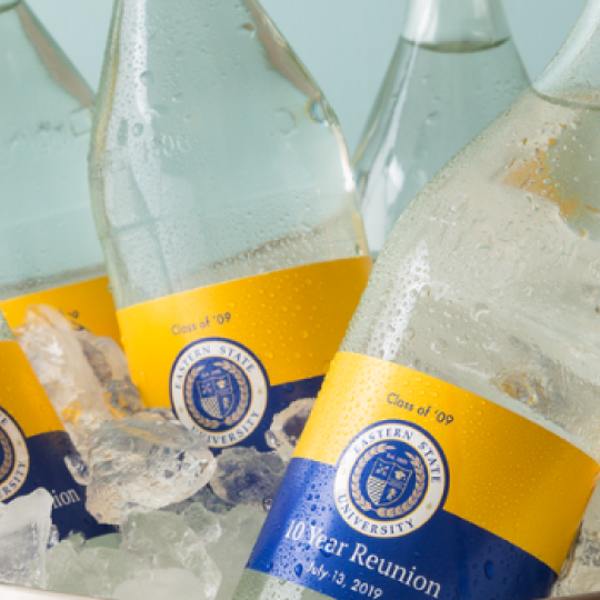 Waterproof bottle labels