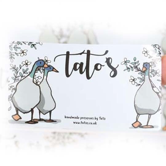 material paper rectangle tatos ducks