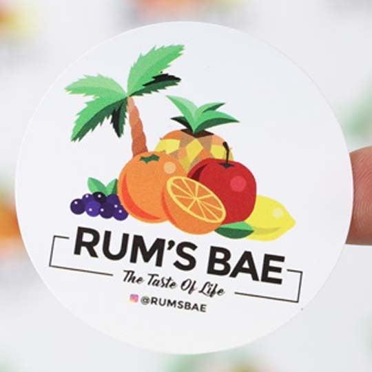 material waterproof labels rums bay