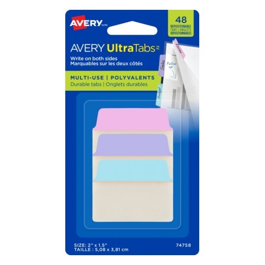 Avery Ultra Tabs 74758