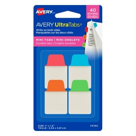 Avery Ultra Tabs 74760
