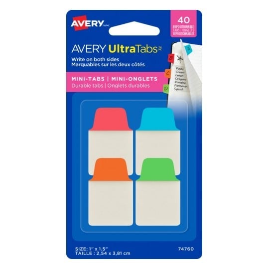 Avery Ultra Tabs 74760