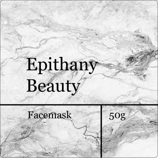 Avery Cosmetic Product Label design_Grey Marble