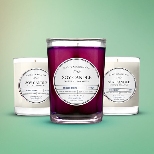 Avery Blank Candle Labels