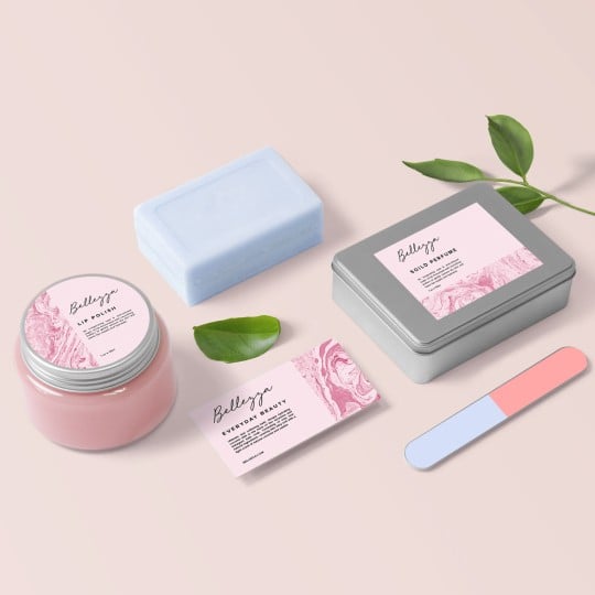 Avery Blank Cosmetic and Beauty Labels