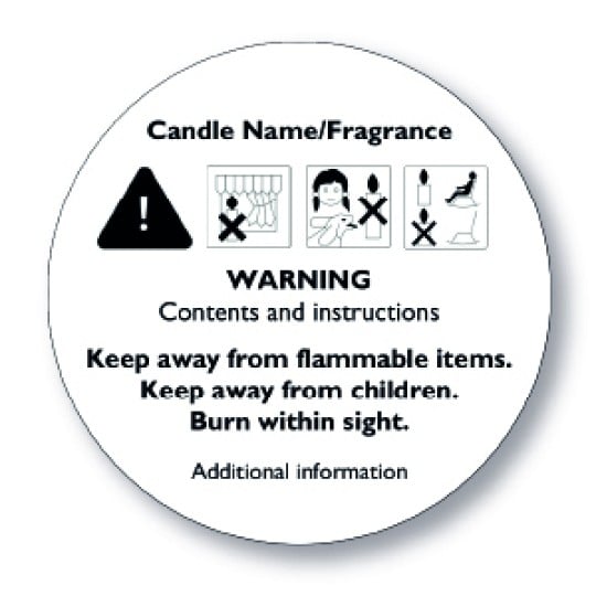 CLP Label template Example