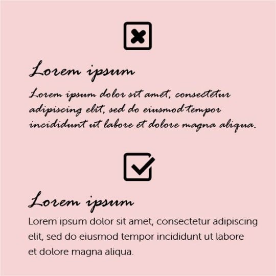Script fonts