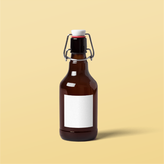 Beer label size guide