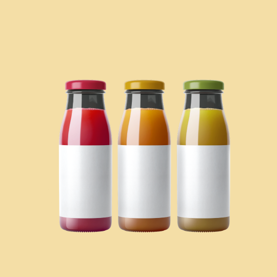 Bottle label size guide
