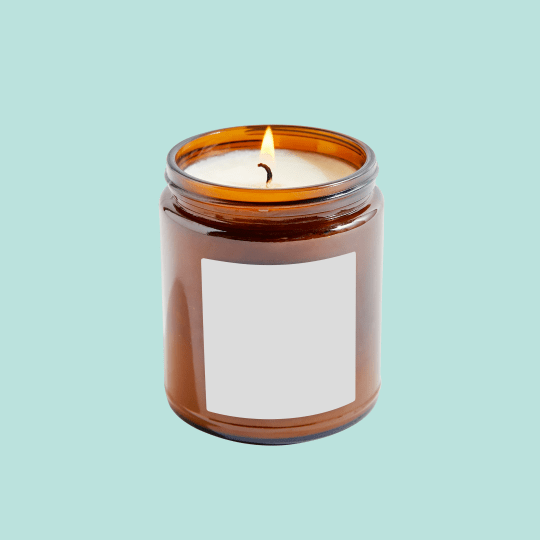 Candle label size guide