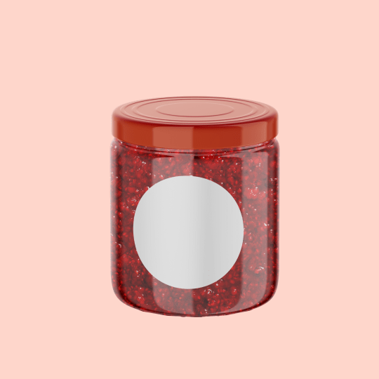 Jam label size guide
