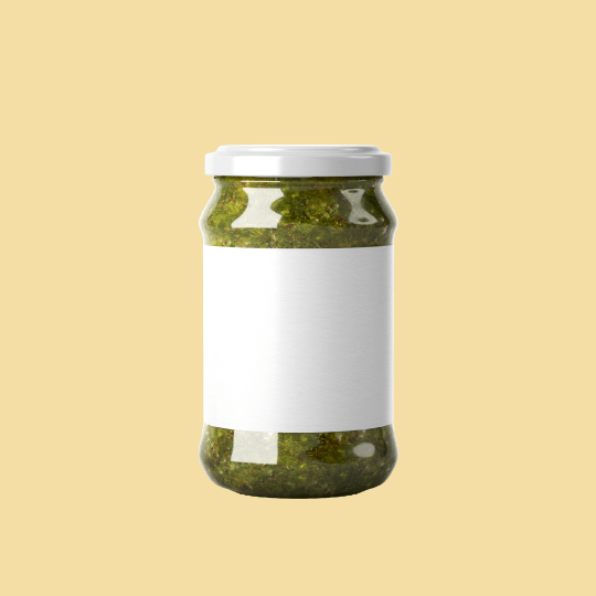 Jar label size guide
