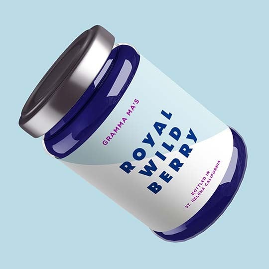 Removable white plastic label
